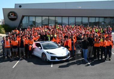 Corvette Z06 visits Carbon Revolution factory in Waurn Ponds, Australia