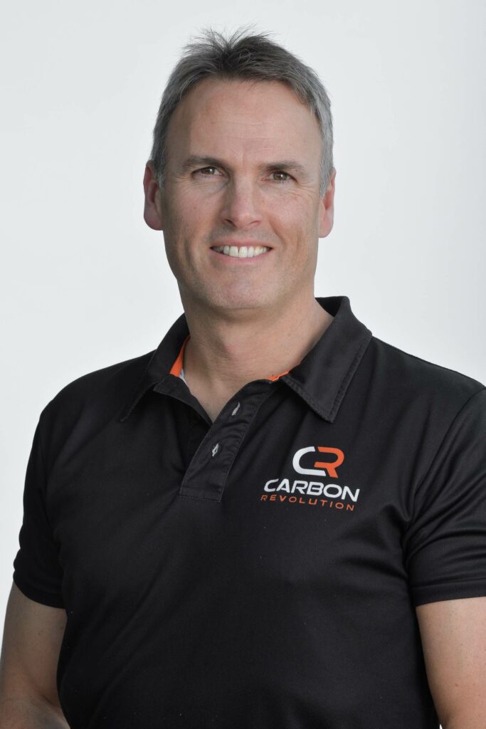 Carbon Revolution CEO, Jake Dingle